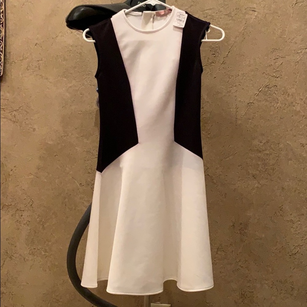 Cute black and white dress